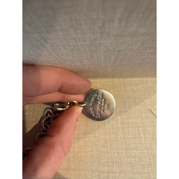 Women's Tiffany & Co. Silver Return to Tiffany Bracelet One Size - Picture 7 of 7